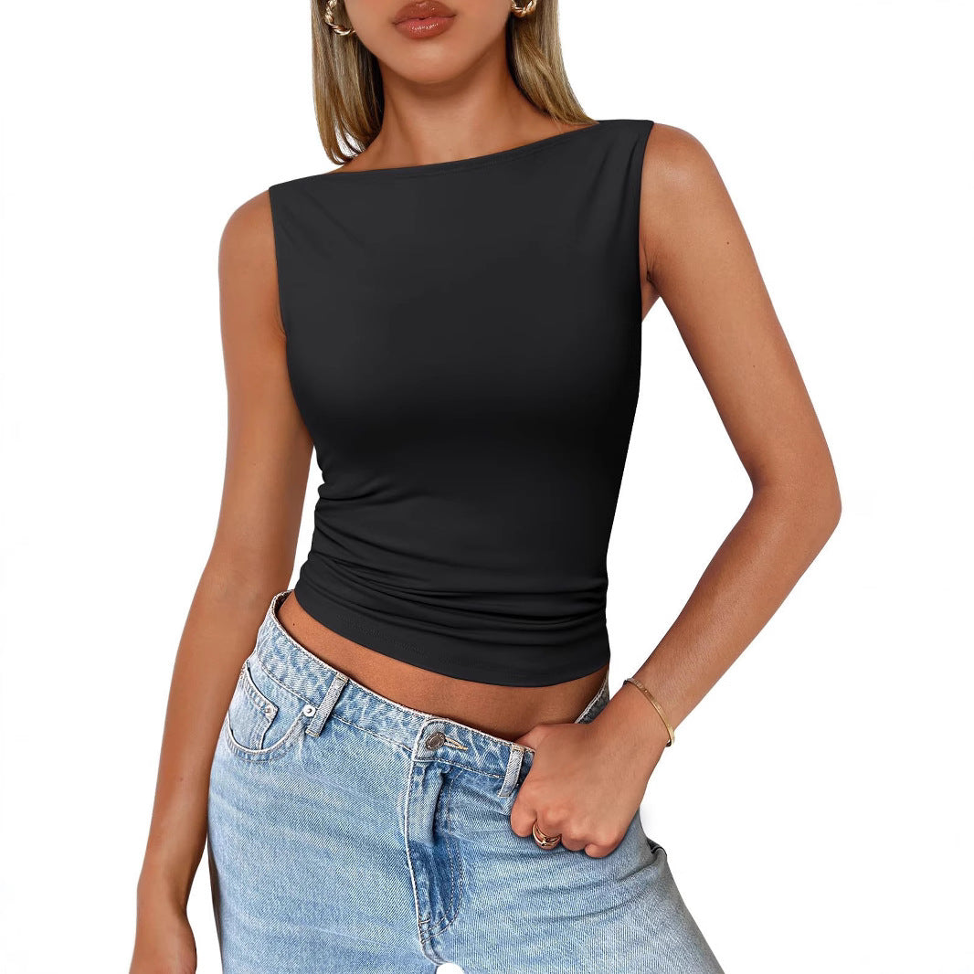 Women's Sleeveless Hot Slim Fit Inner Wear Blouses