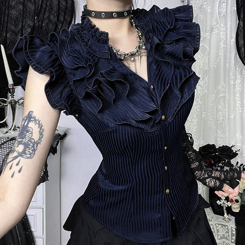 Asian Culture Shirt Summer Sexy Hot Blouses
