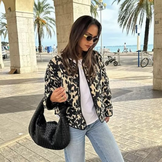 Women's Beautiful New Animal Pattern Printed Coats