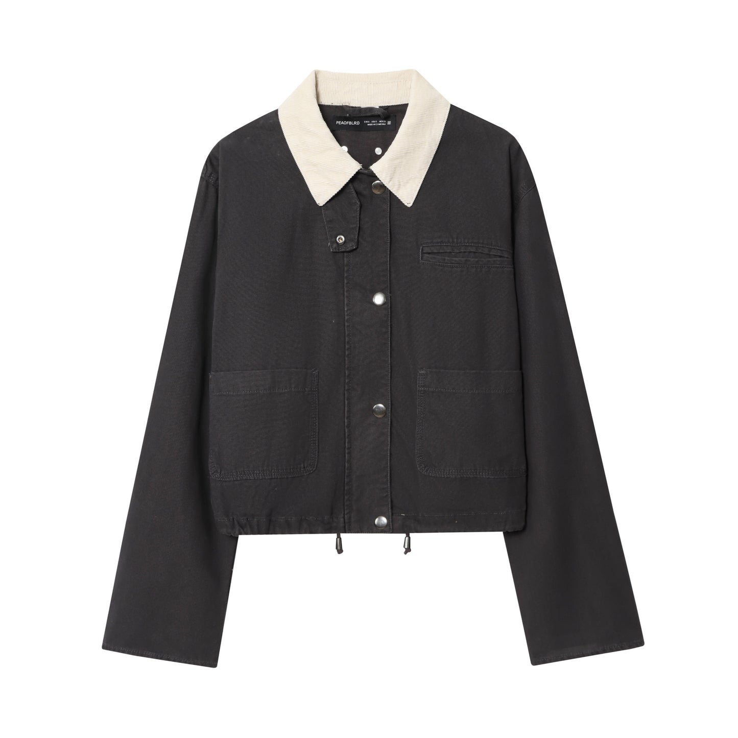 Summer Corduroy Collar Style Retro Tooling Jackets