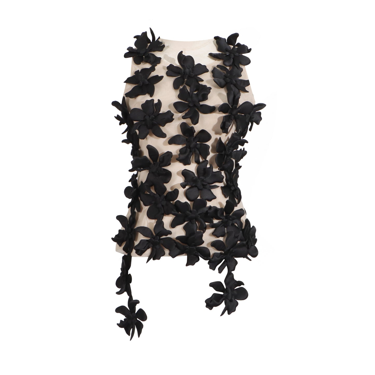 Women's Sexy Style Fashion Flower Mesh Stitching Tops