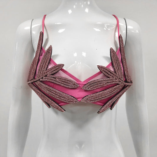 Sexy Underwear Long Cutout Sling Chest Tops