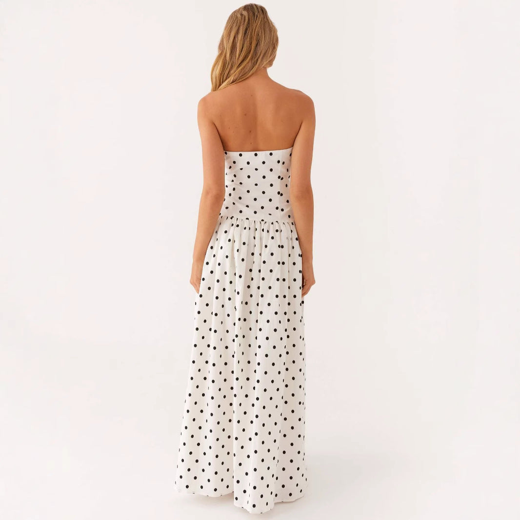 Women's Fashion Hot Printed Sexy Tube Dress Dresses