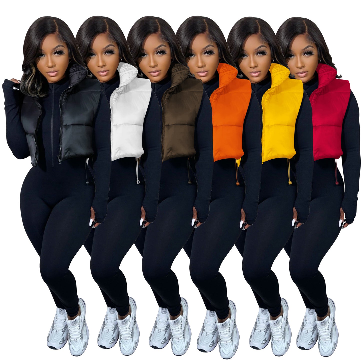 Women's Pretty Versatile Wadded Warm Winter Vests