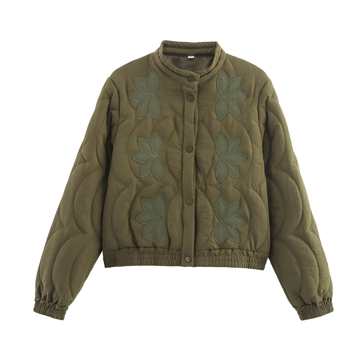 Women's Winter Small Stand Collar Single-breasted Long Coats