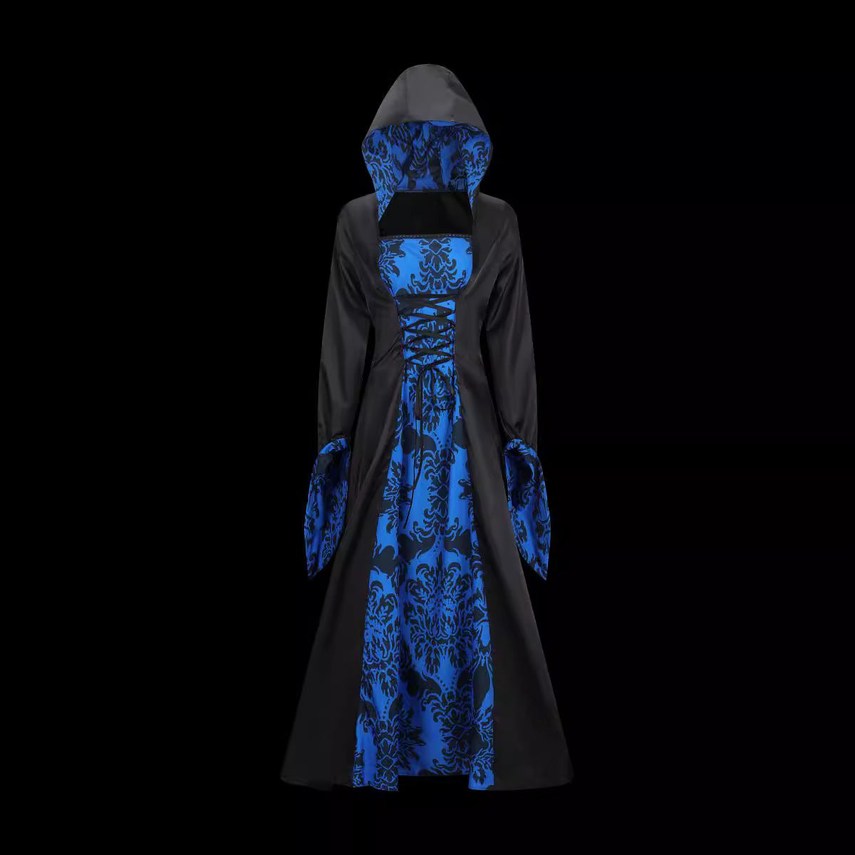 Dress Retro Palace Style Long Sleeve Dresses