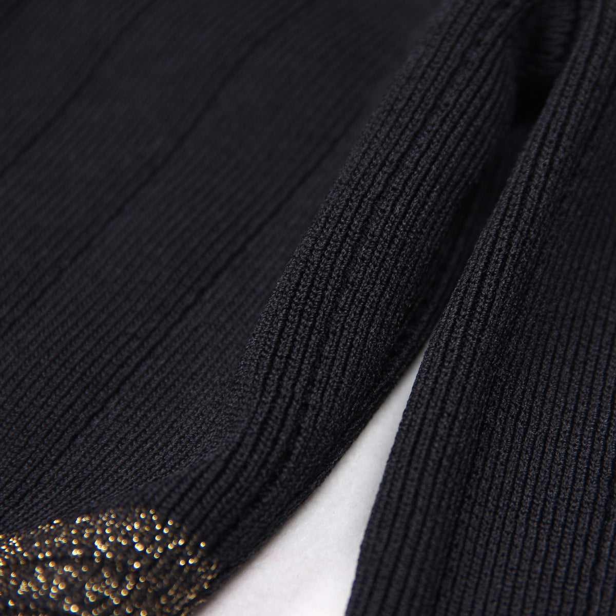 Women's Stitching High Quality Long Sleeve Waist Dresses