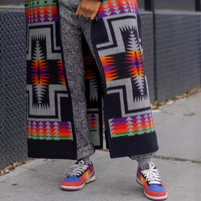 Women's Graceful Fashion Long Trench Design Coats