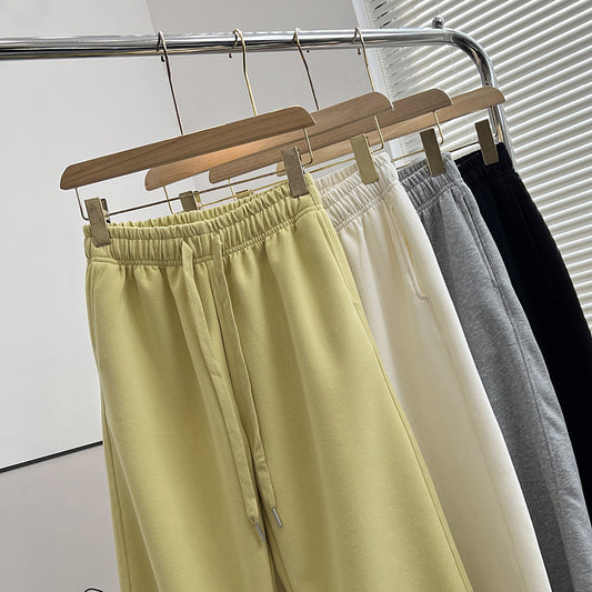 Women's Like Slimming Tall Banana Autumn Small Elastic Waist Pants