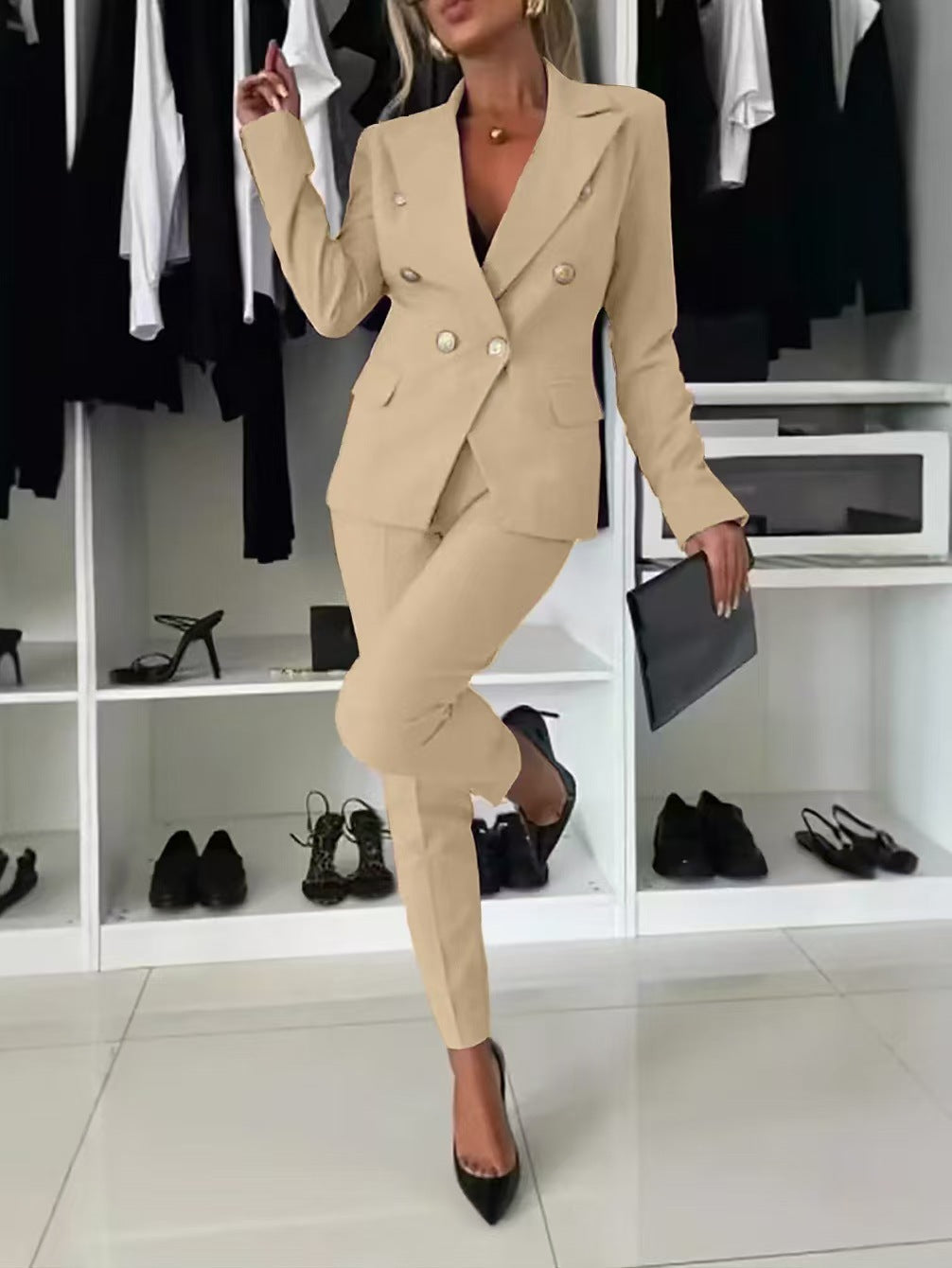Glamorous Casual Slim Fit Elegant Business Blazers