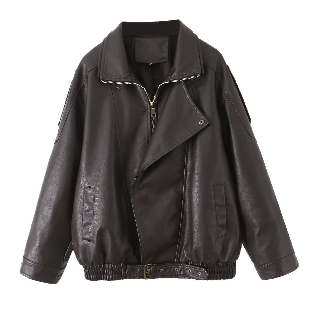 Women's Early Autumn Retro Style Lapel Asymmetric Jackets