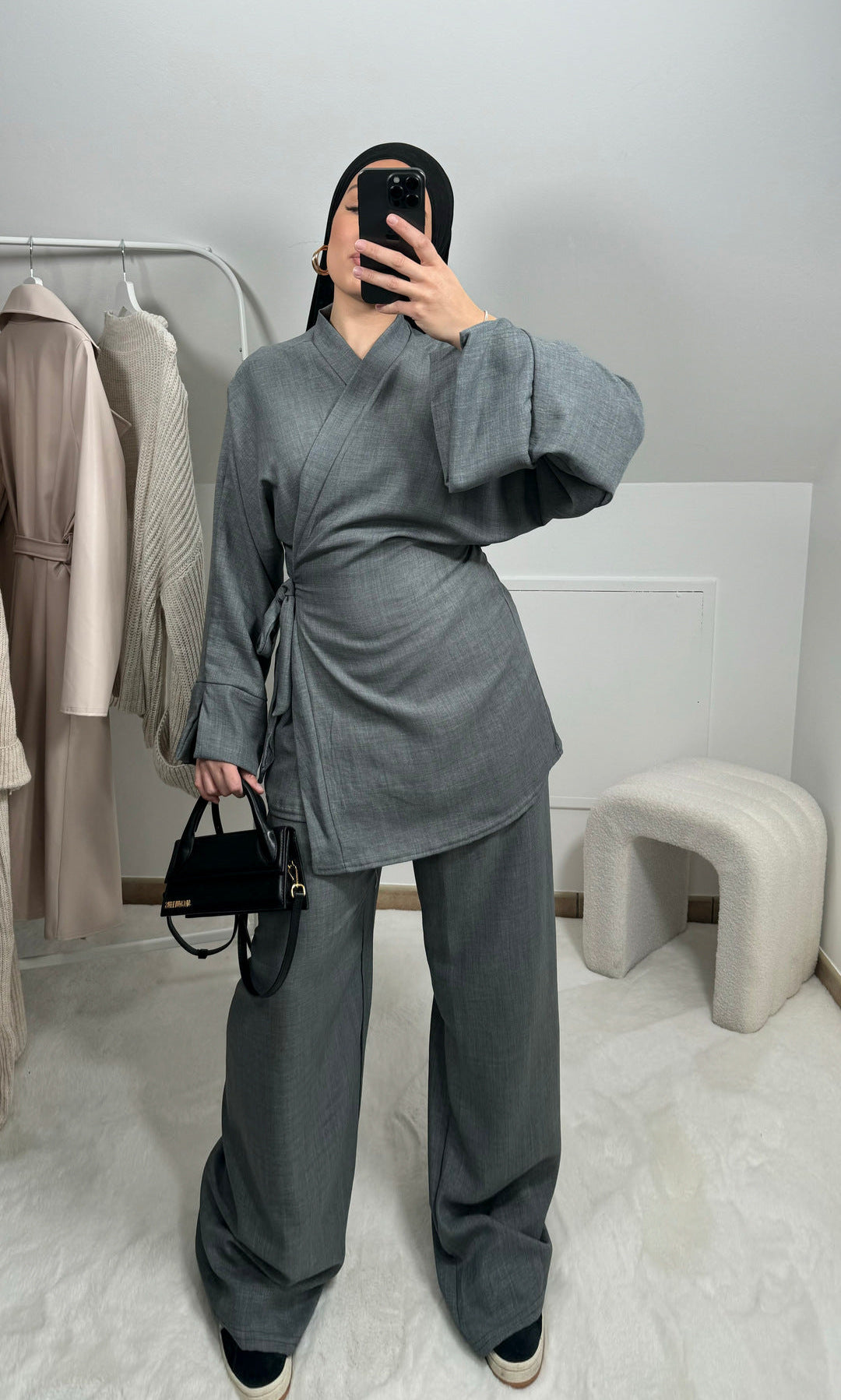 Casual Classic Unique Elegant Turkish Two-piece Suits