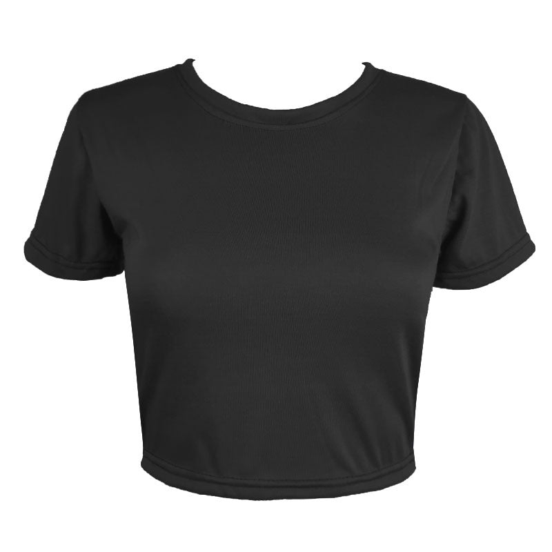 Women's T-shirt Slim Solid Color Simple Common Blouses