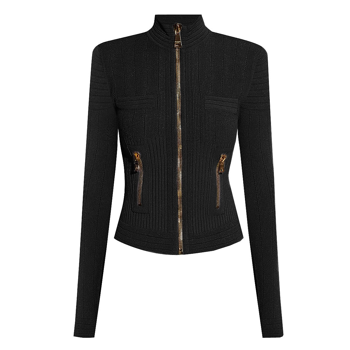 High Quality Long Sleeve Round Neck Knitwear