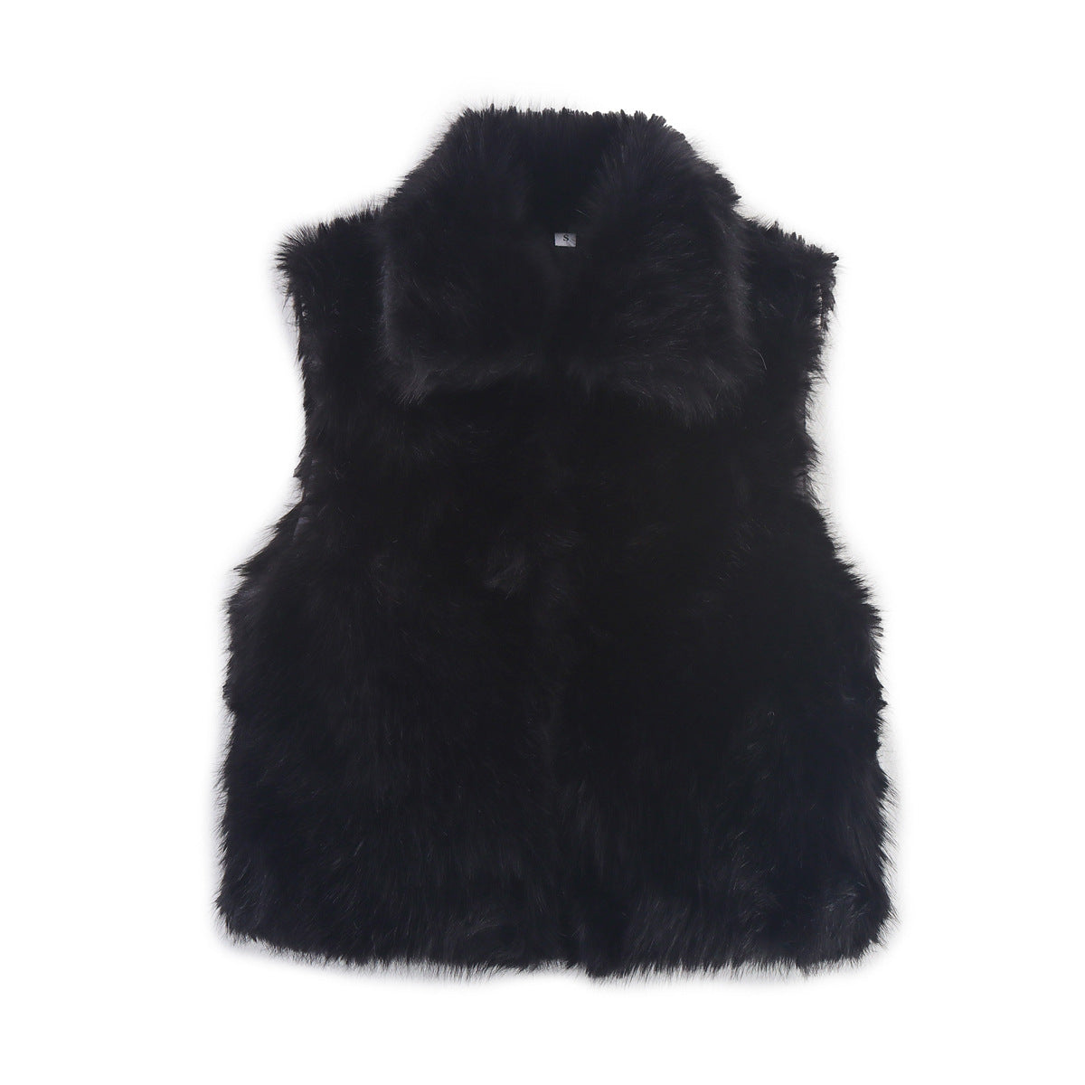 Women's Autumn Casual Street Fashion Artificial Fur Vests