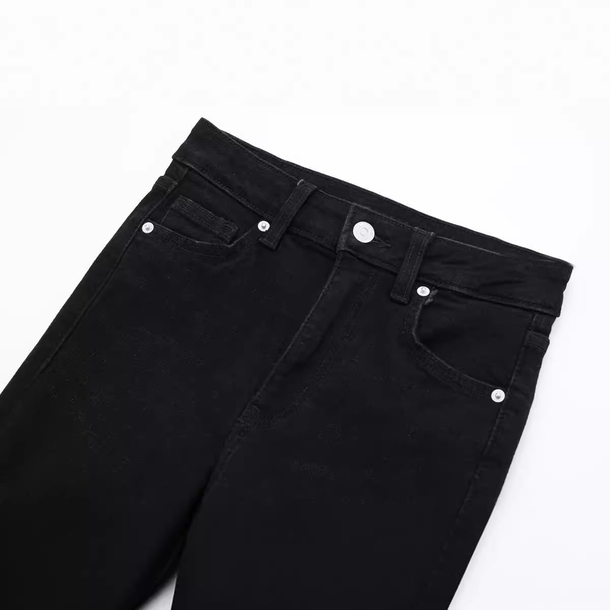 Women's Creative French Style Long Flared Jeans