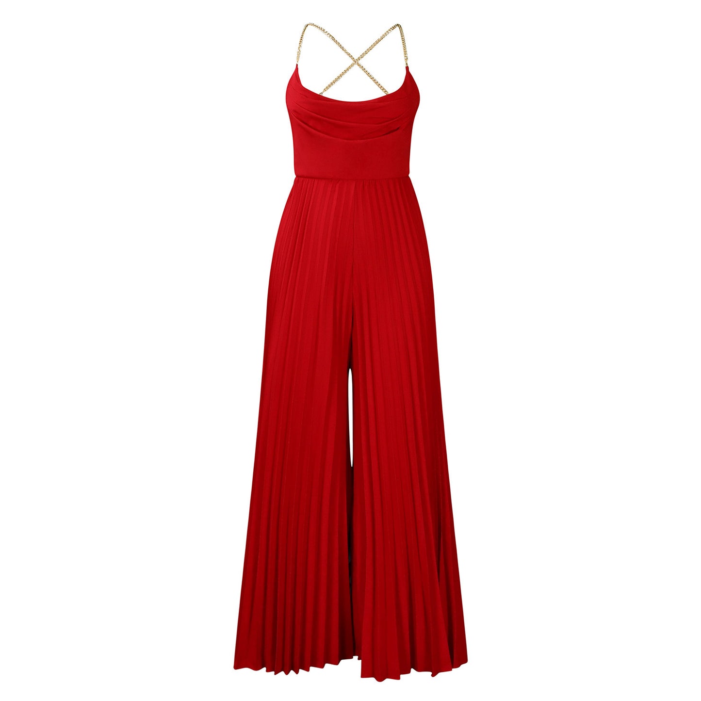 Sexy Chain On Neck High Waist Pants