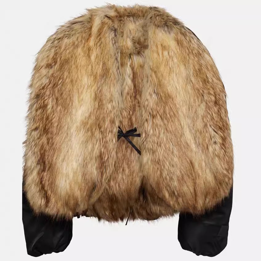 Profile Thick Warm Black Clothes Environmentally Friendly Coats