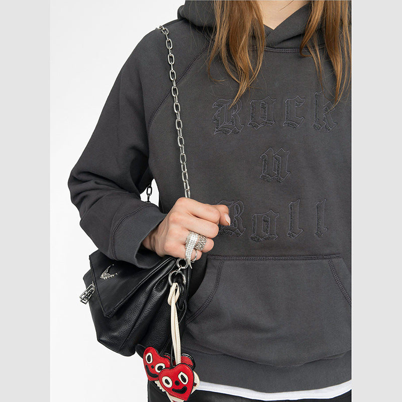 Women's Early Autumn French Niche English Letter Wings Special Sweaters