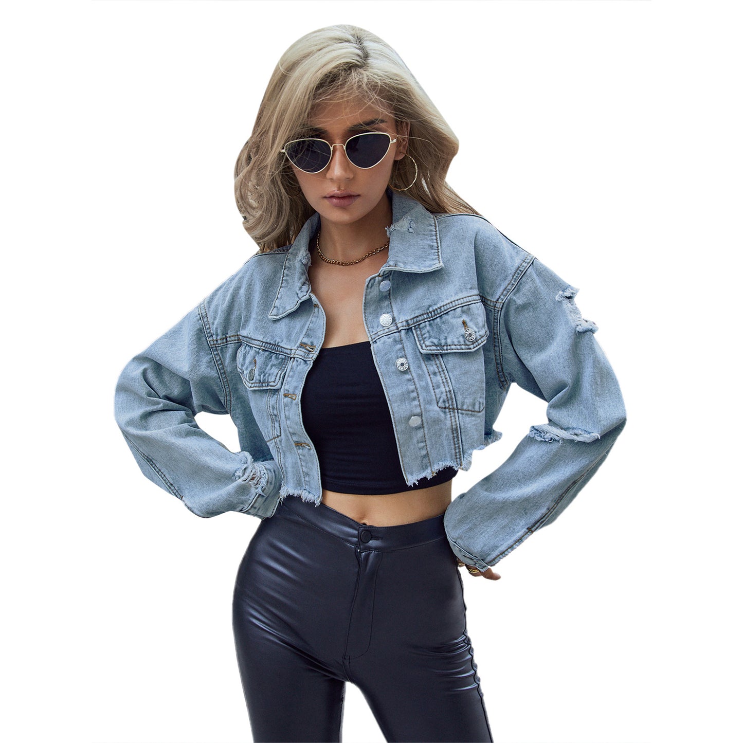 Women's Cool Stylish Casual Fashion Denim Coats