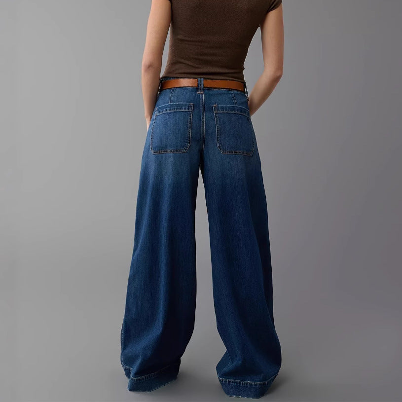 Women's Loose Stretch Casual Washed Fashion Jeans