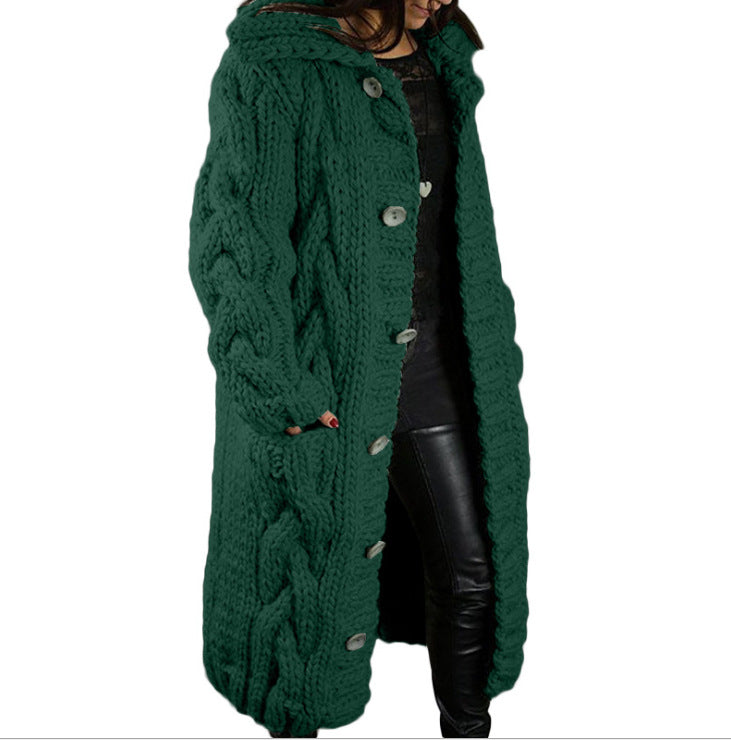Women's Oversized Fashion Loose Pocket Hooded Sweaters