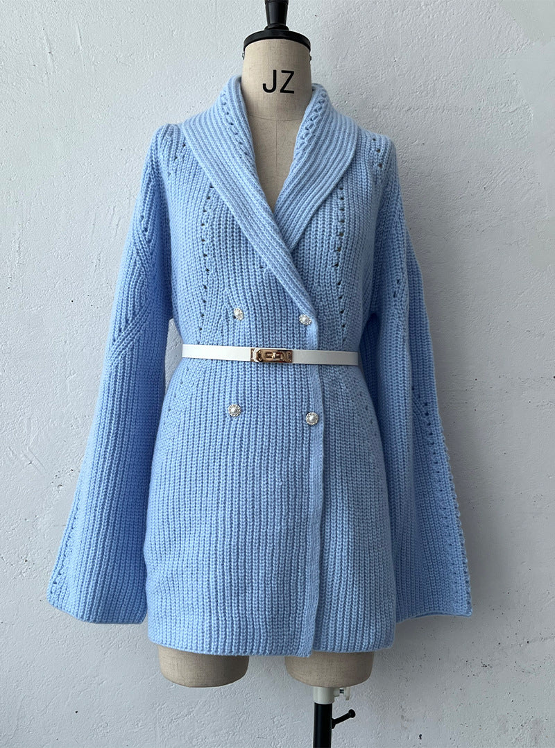 Stylish Fashion Knitted Slimming For Free Sweaters