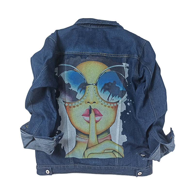 Women's Cool Elegant Urban Casual Denim Jackets