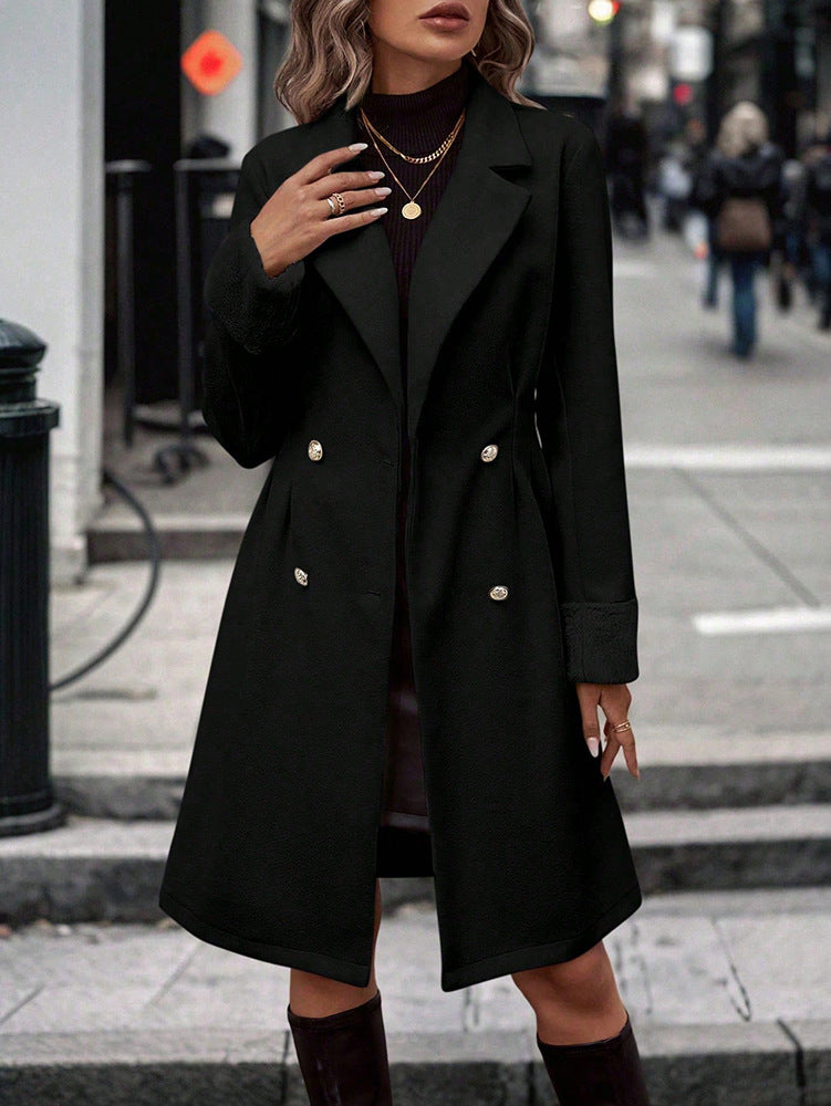 Women's For Over The Knee High-grade Temperament Coats
