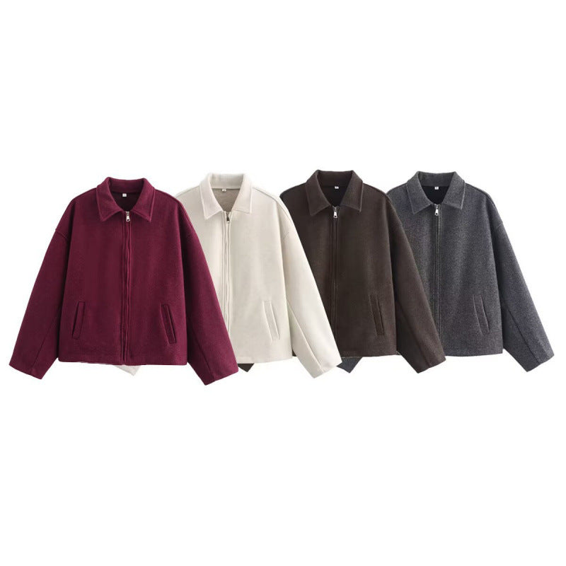 Women's Classic Retro Fashion Casual Long-sleeved Jackets