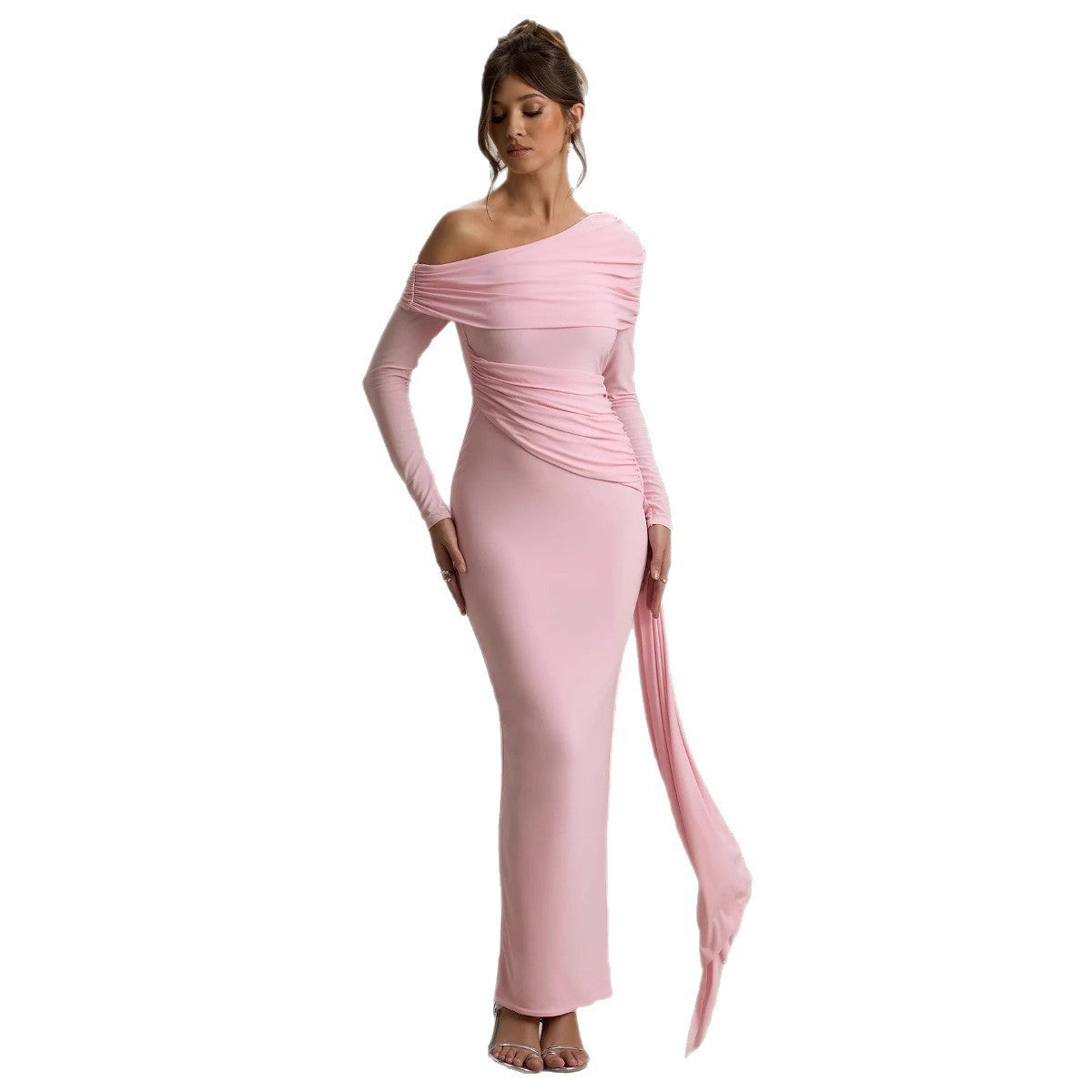 Women's French Dress Fashionable Slimming Design British Dresses