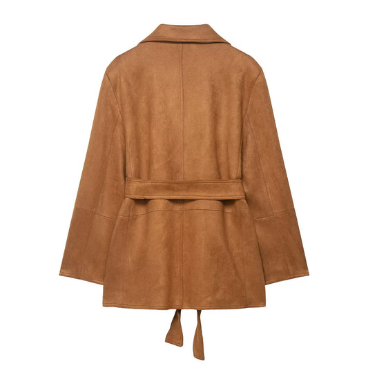 Women's Unique Cool Pretty New Suede Blazers