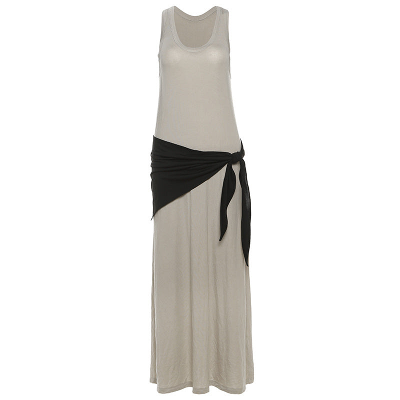 Women's Solid Color Slim Slimming Street Fashion Dresses