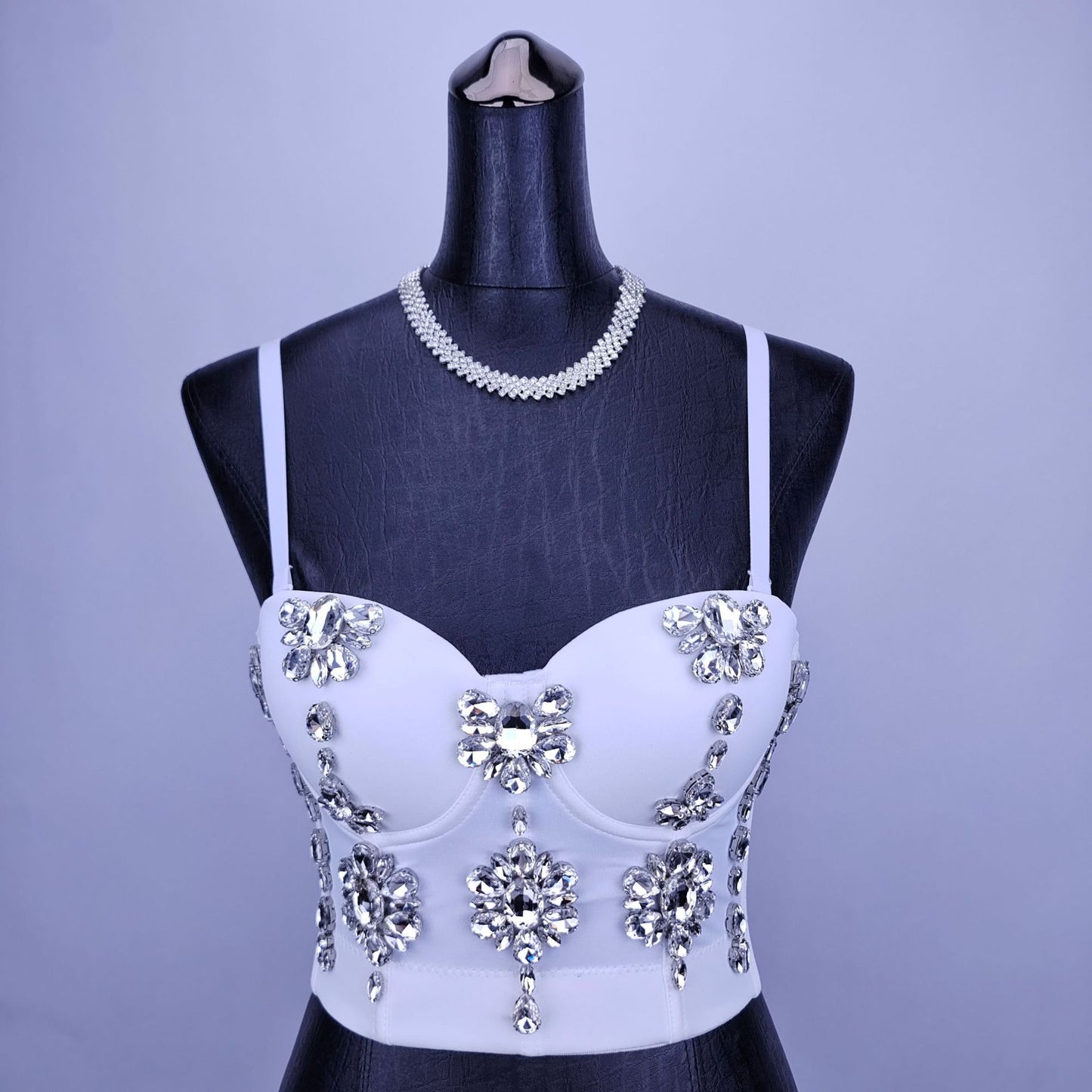 Decoration Spaghetti Strap Slim Fit Fishbone Tops