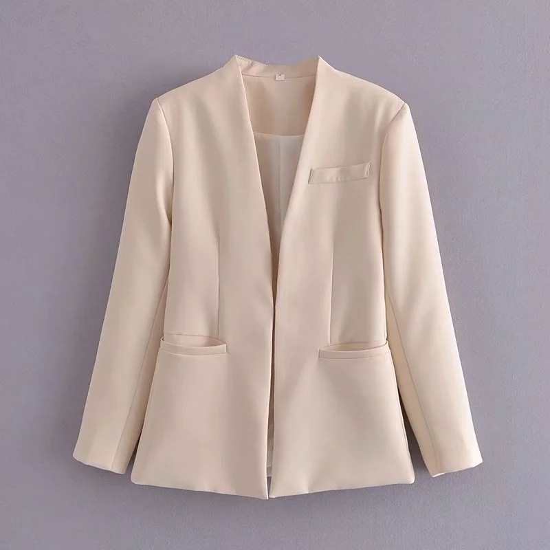 Women's European Belt With Spring Pure White Pants