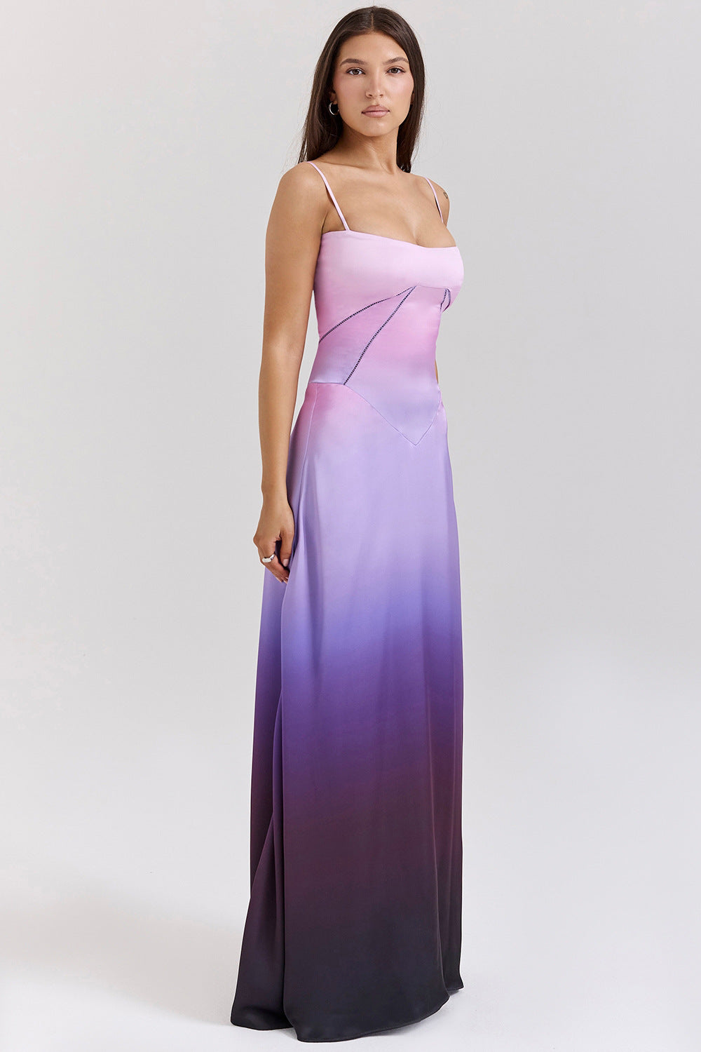 Women's Sling Dress Slim Fit Backless Maxi Dresses