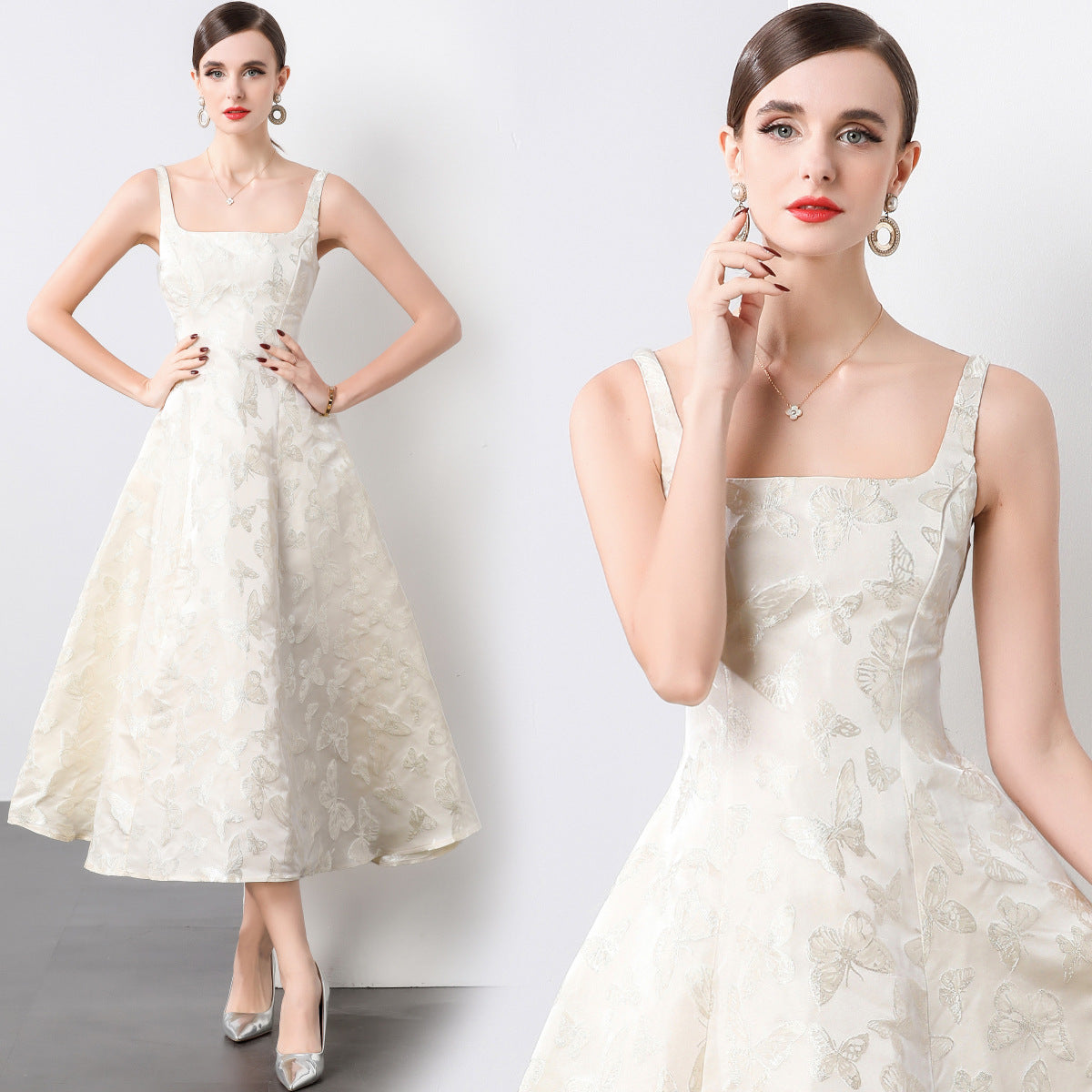 Women's Engagement Registration Dress Temperament Entry Lux Niche Daily Style Dresses