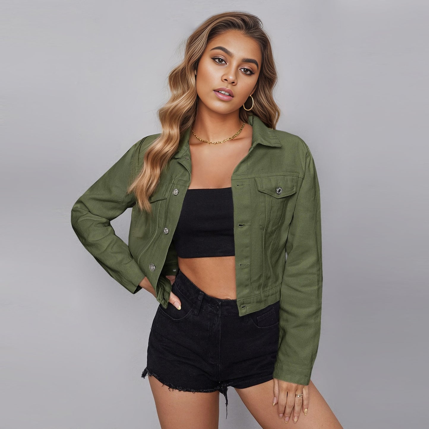 Women's Beautiful Trendy Casual Unique Denim Jackets