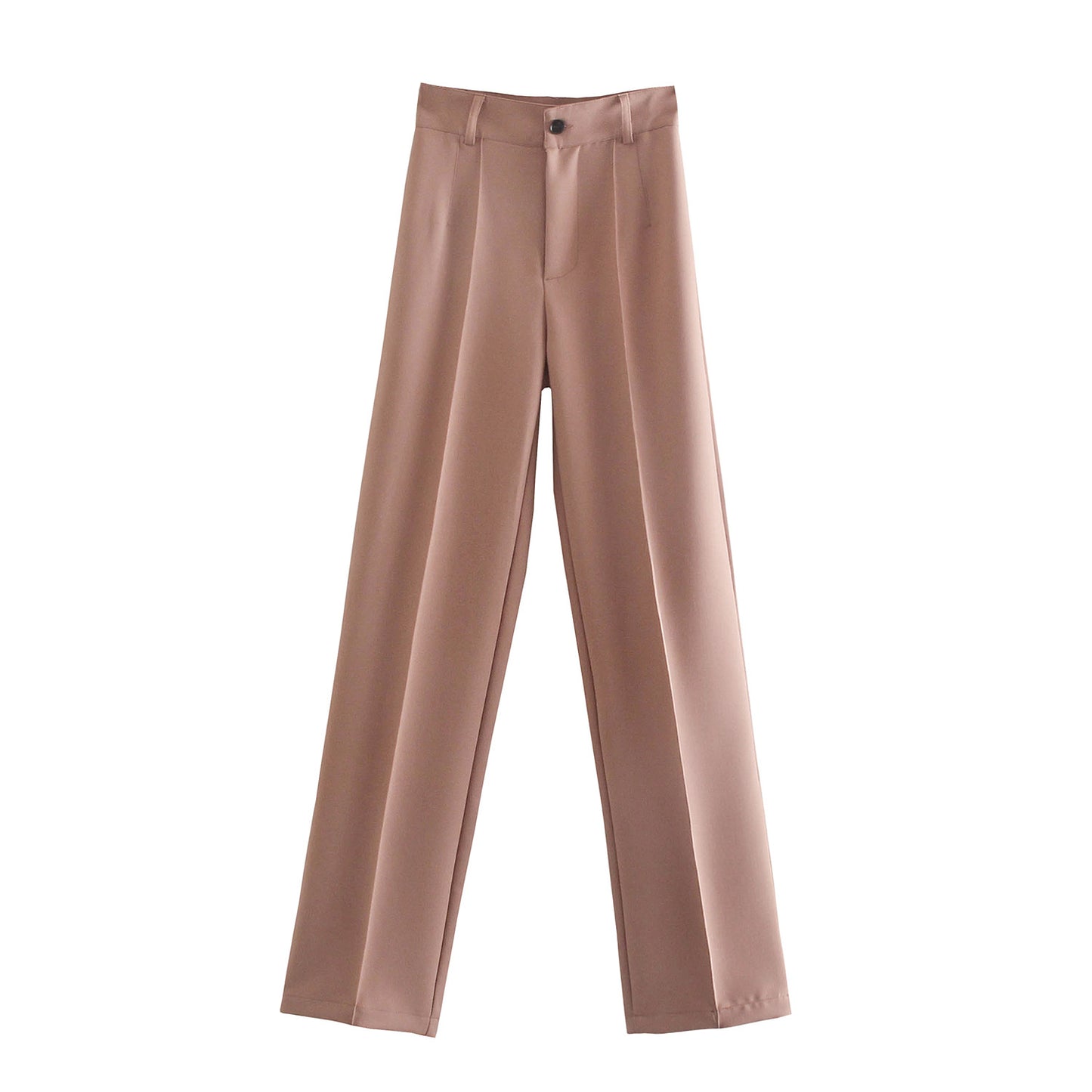 Summer Straight High Waist Slimming Solid Pants