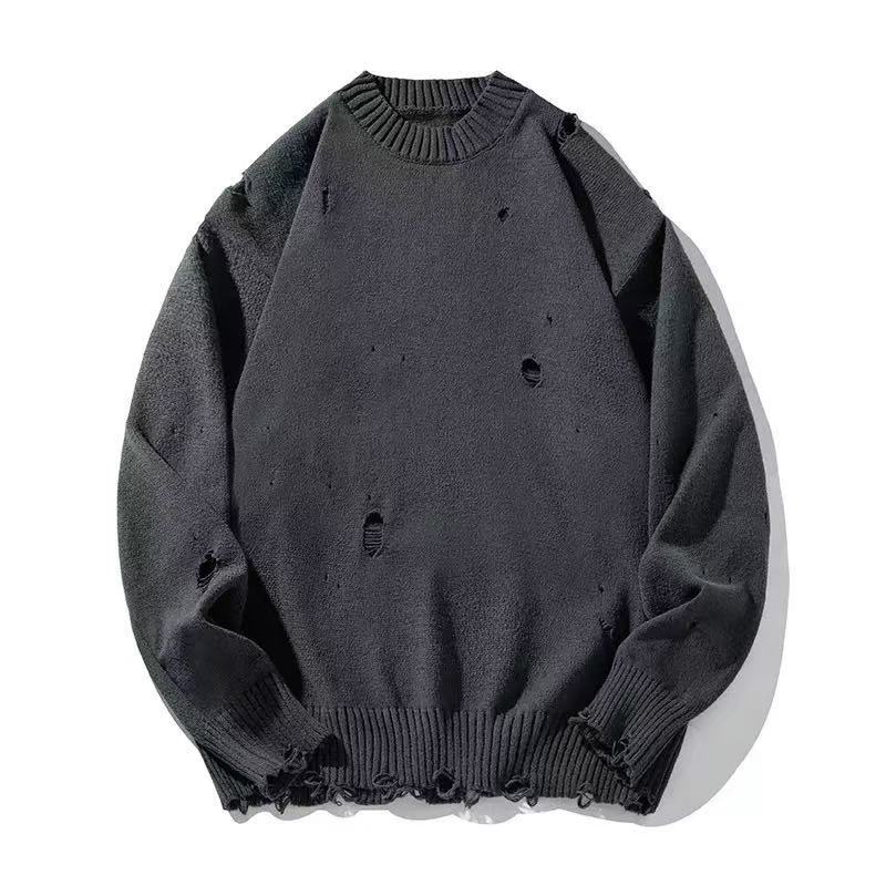 Women's Trendy Elegant Durable Ripped Knitted Sweaters