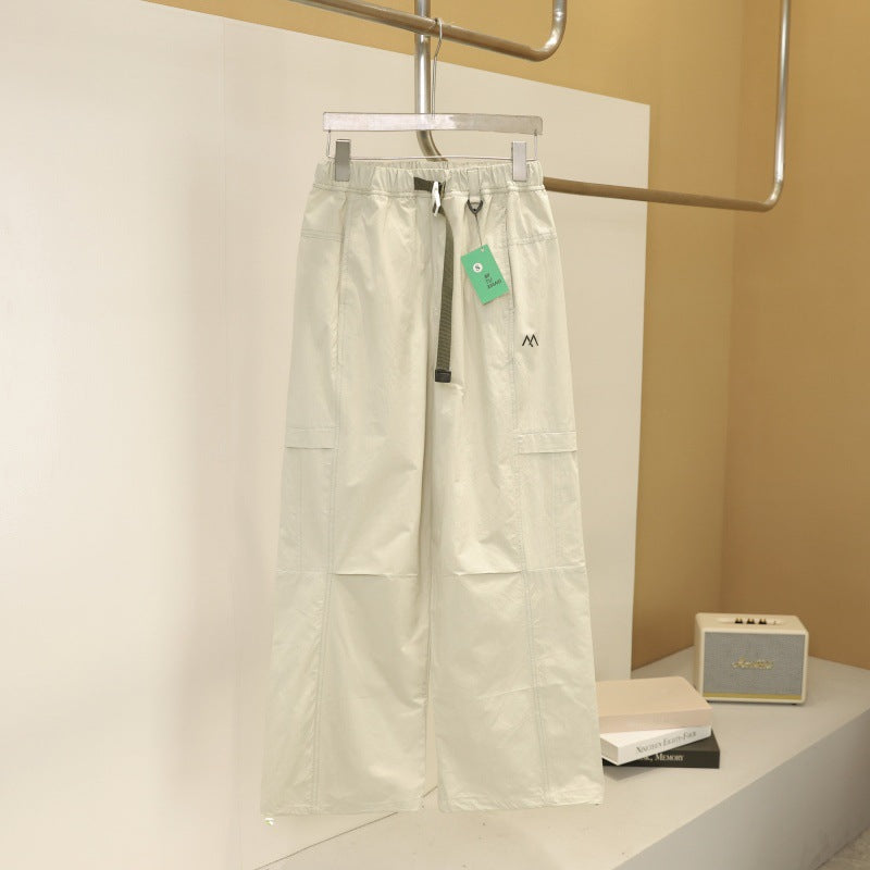 Women's & Men's & Cotton Comfortable Mountain Spring Elastic Pants