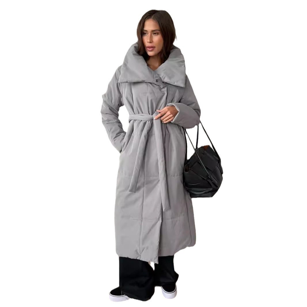 Long Cotton Winter Loose Leisure Warm Coats