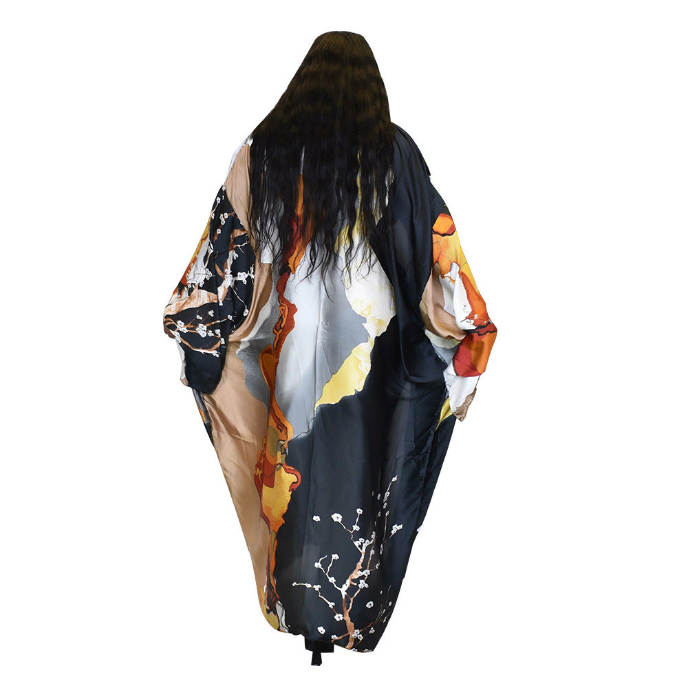Women's Artificial Silk Fashion Casual Trench Coats