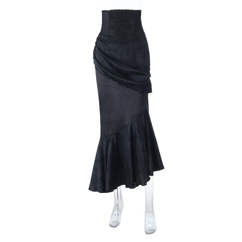 Women's Court Style Long-sleeved Shirt Gothic Fashion Blouses