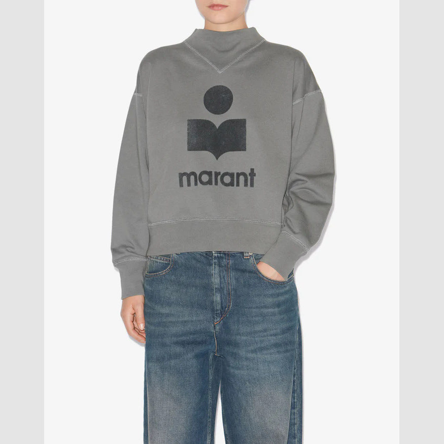 Women's North American Niche Classic Flocking Half Sweaters