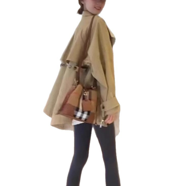 Women's Oversized Trench Small High-grade Super Nice Coats