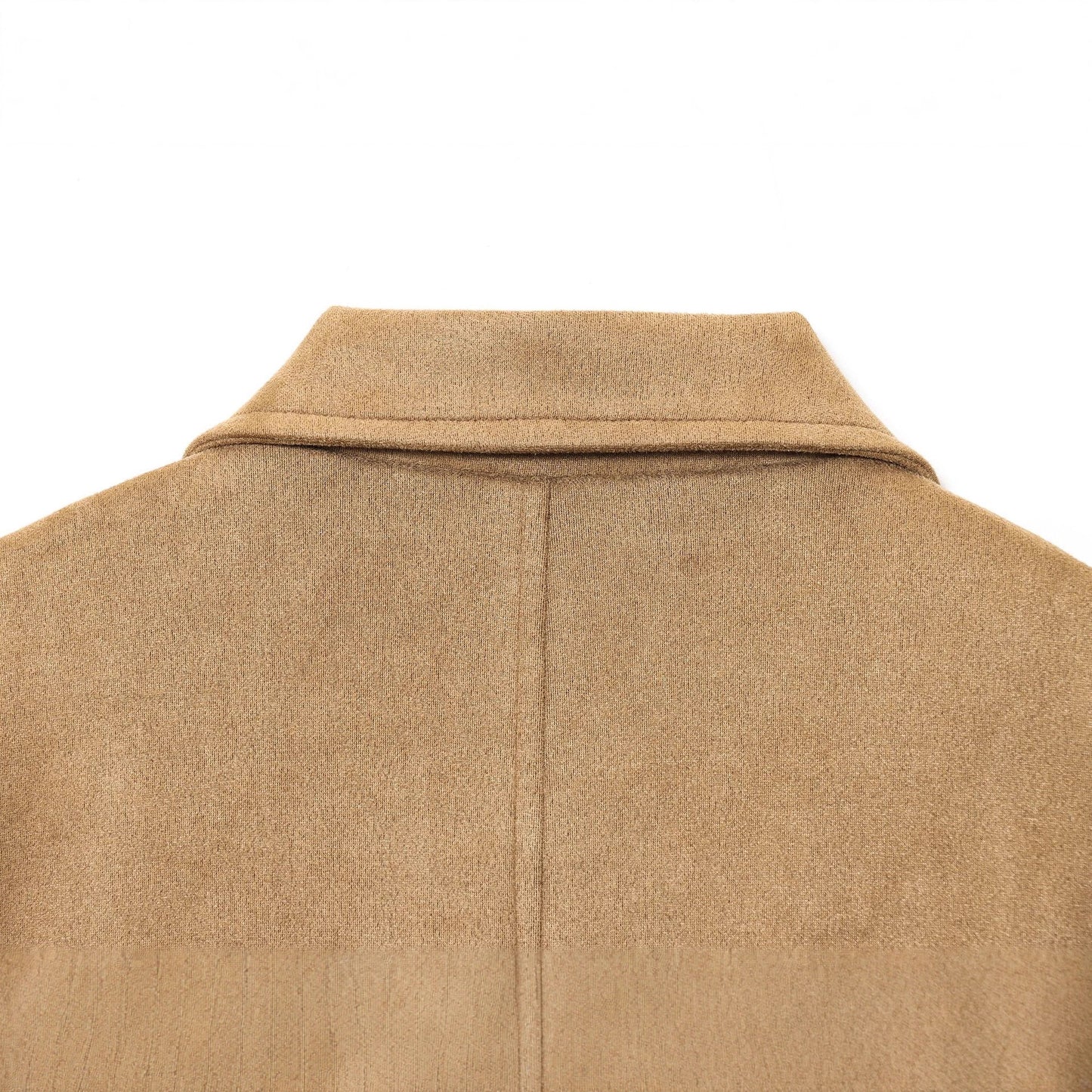 Autumn Suede Leather Loose Design Overcoat Coats