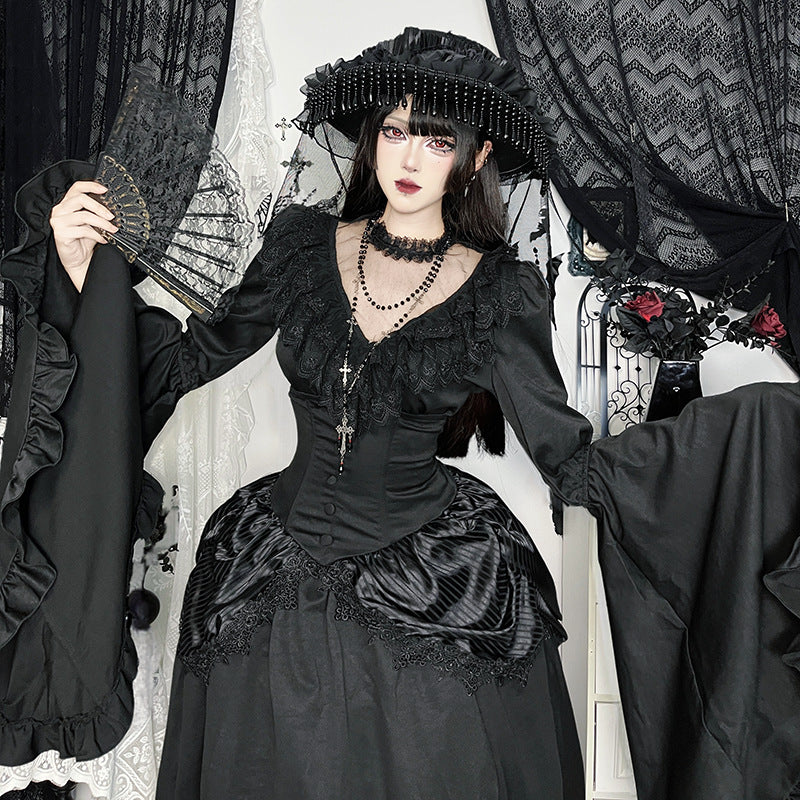 Autumn Large Swing Lolita High Waist Skirts