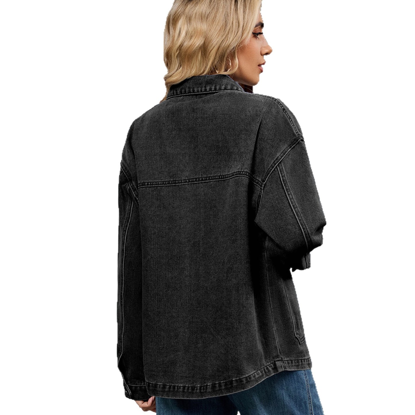 Women's American Retro Loose Casual Long-sleeved Early Jackets