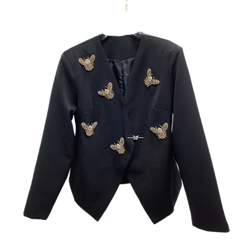 Women's Elegant British Style Small High-grade Blazers
